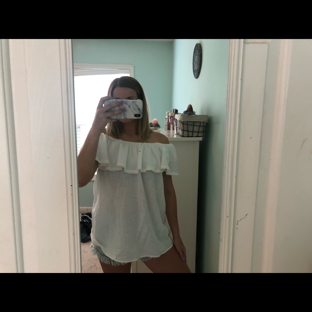 Off the shoulder top